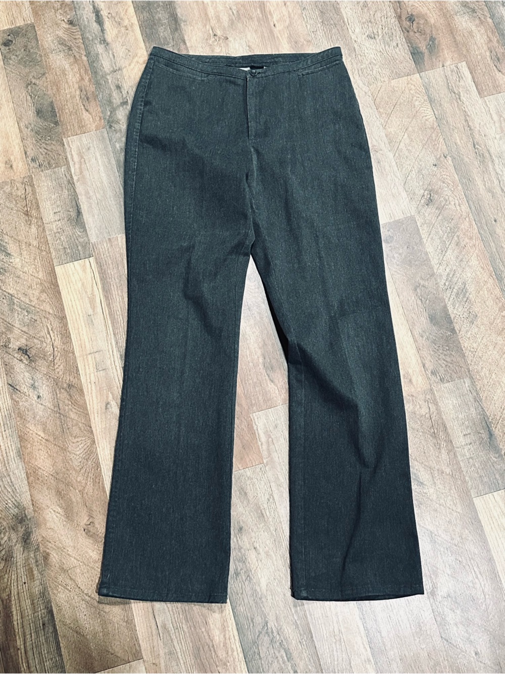 Classic Straight Leg Black Jeans